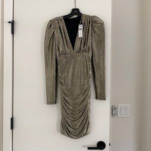 BCBG Gold Dress